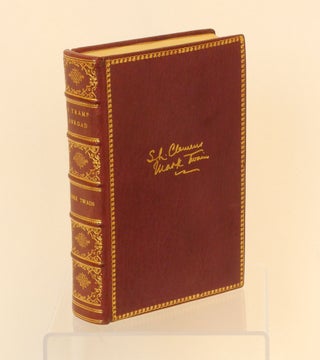 Item #231128055 A Tramp Abroad [FORE-EDGE PAINTING]. Mark Twain, Samuel L. Clemens
