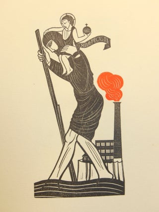Item #24032450 Wood-engravings; Being a selection of Eric Gill's engravings on wood. Eric Gill