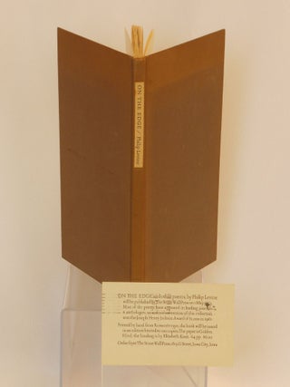 Item #24070601 On The Edge. Philip Levine