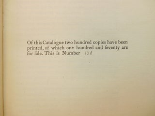 A Catalogue of Books Bound by S.T. Prideaux Between MDCCCXC and MDCCC With Twenty-Six Illustrations
