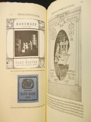 Life Work of Dard Hunter; A Progressive Illustrated Assemblage of His Works as Artist, Craftsman, Author, Papermaker, and Printer