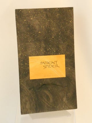 Item #25031801 Patient Spider. Walt Whitman, Jan Owen, Book Artist