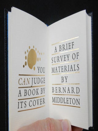 You Can Judge a Book by Its Cover; A Brief Survey of Materials