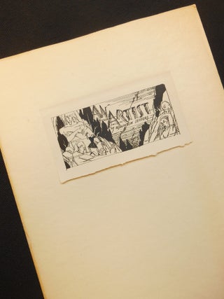 Item #25112501 An Artist; With a Note by the Author Concerning the Poem. Robinson Jeffers,...