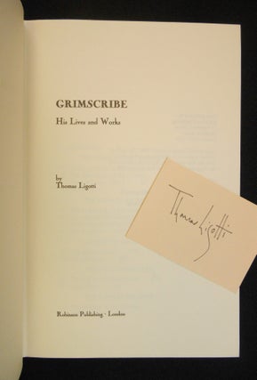 Grimscribe; His Lives and Works