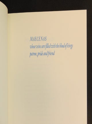 Odes Horace [with] The Continuity of Horace