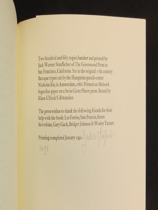 Odes Horace [with] The Continuity of Horace