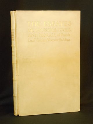 The Essayes or Counsels Civill and Morall