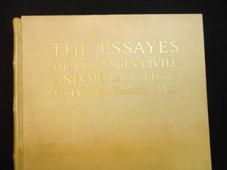 The Essayes or Counsels Civill and Morall