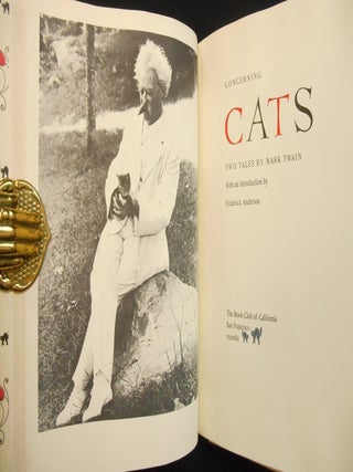 Item #260827003 Concerning Cats, Two Tales by Mark Twain (A Cat Tale and The Autobiography of...