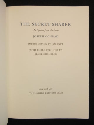 The Secret Sharer, An Episode from the Coast