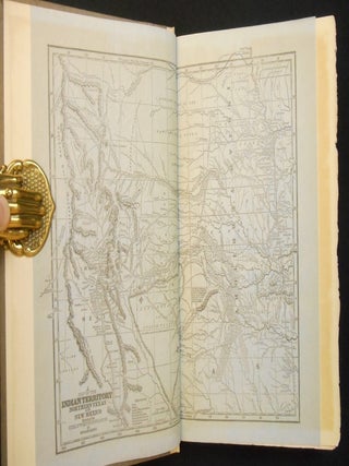 Wah-To-Yah & The Taos Trail, Prairie Travel and Scalp Dances [with Map and Prospectus]; With a Look at Los Rancheros from Muleback and the Rocky Mountain Campfire by Lewis H. Garrard. A New Introduction by Carl I. Wheat and Illustrations from blocks designed and cut by Mallette Dean. Number Three of the Third Series of Rare Americana.