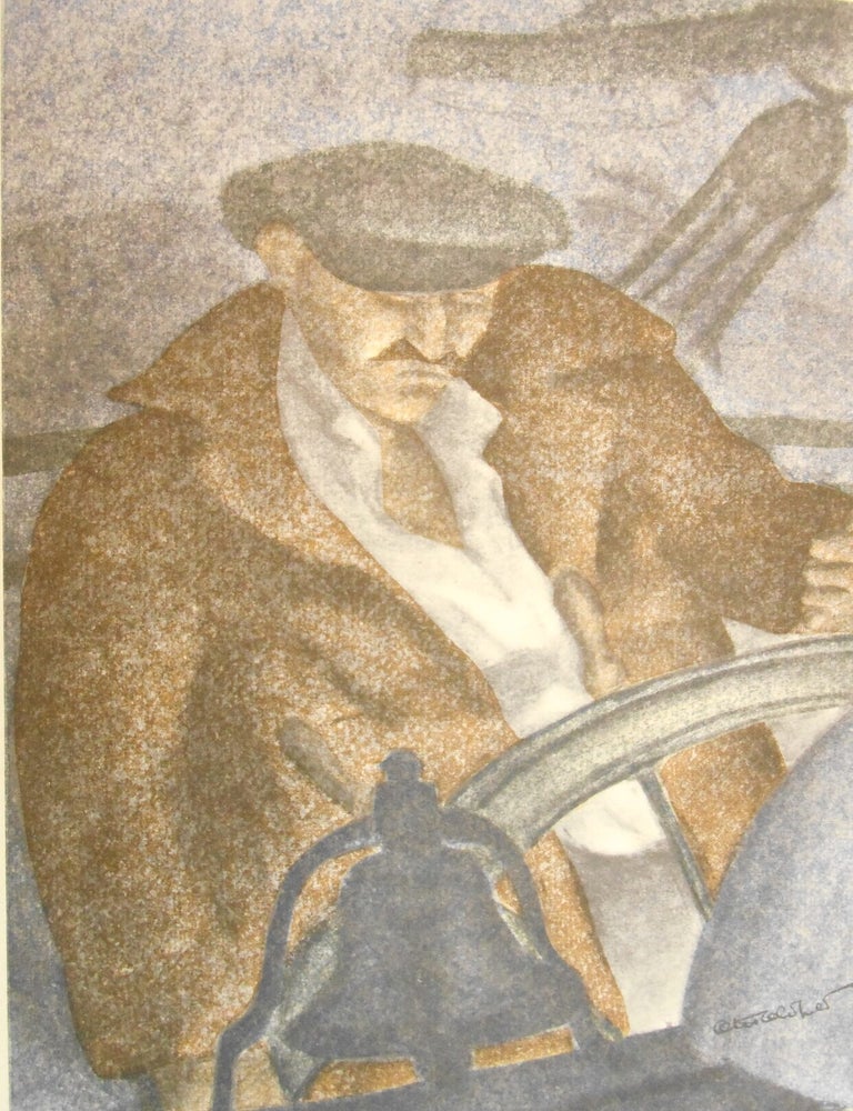 Item #260827061 A Pictorial Journal of a Voyage Aboard the Three Masted Schooner Louise; Last of the Sailing Codfisherman out of San Francisco, As recorded in 1931 by the artist Otis Oldfield. Karl Kortum, Otis Oldfield, Text and Artwork, Introduction.