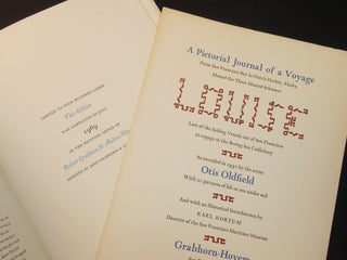 A Pictorial Journal of a Voyage Aboard the Three Masted Schooner Louise; Last of the Sailing Codfisherman out of San Francisco, As recorded in 1931 by the artist Otis Oldfield