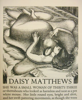 Item #33330942 Daisy Matthews; and Three Other Tales. Rhys Davies, Agnes Miller Parker,...