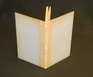The Wedding Songs of Edmund Spenser, being the Prothalamion & the Epithalamion; Printed from the best editions, with Wood-cuts by Ethelbert White...