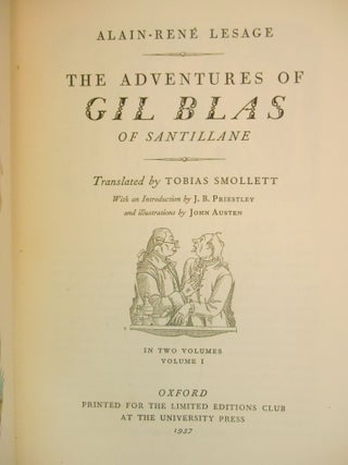 The Adventures of Gil Blas de Santillane