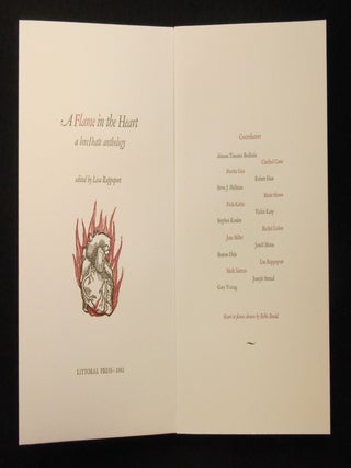A Flame in the Heart; a love / hate anthology