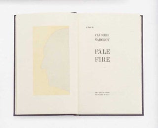 Item #CNAP043 Pale Fire. Vladimir Nabokov, Andrew Hoyem, Artist