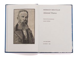Item #CNAP047 Herman Melville: Selected Poems. Herman Melville, Barry Moser, Artist