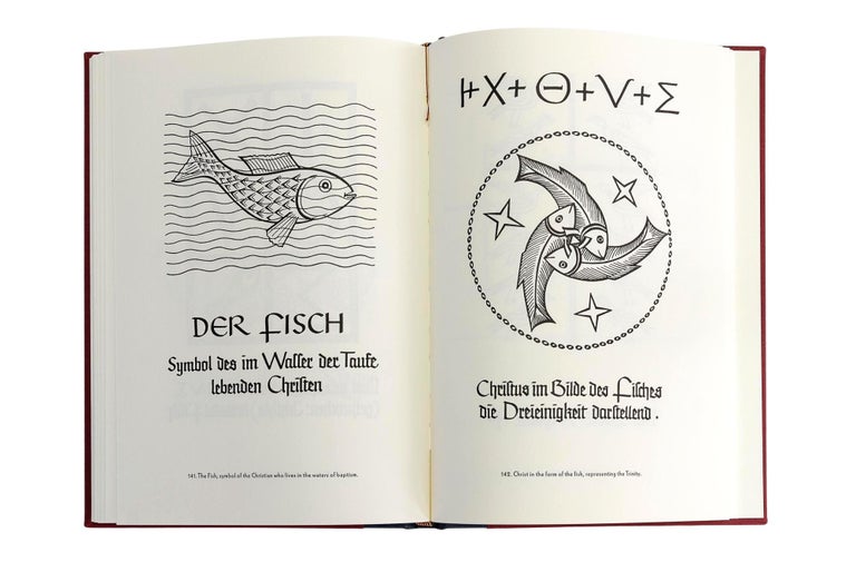 Item #CNAP049 Christian Symbols. Rudolf Kredel Koch, Fritz, and.
