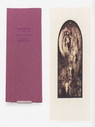Item #CNAP050 Genesis. Biblical Text, Robert Alter, Michael Mazur, Artist