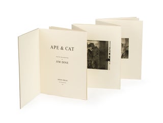 Item #CNAP052 Ape & Cat. Henry James, Jim Dine, Artist