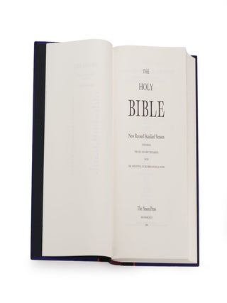 Item #CNAP060b The Holy Bible, New Revised Standard Version. Biblical Text