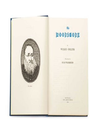 Item #CNAP095 The Moonstone. Wilkie Collins, Stan Washburn, Artist