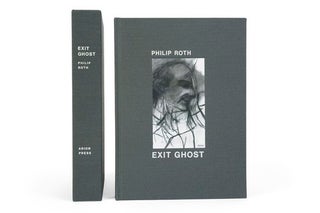 Item #CNAP113 Exit Ghost. Philip Roth, R. B. Kitaj, Artist
