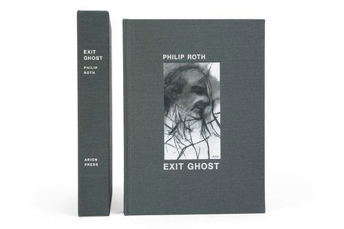 Item #CNAP113 Exit Ghost. Philip Roth, R. B. Kitaj, Artist.
