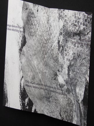 Item #CNBE02 Fragments. Barry Ebner, Indigo Moor, Poem