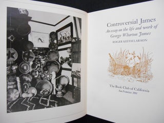 Controversial James; An essay on the life and work of George Wharton James