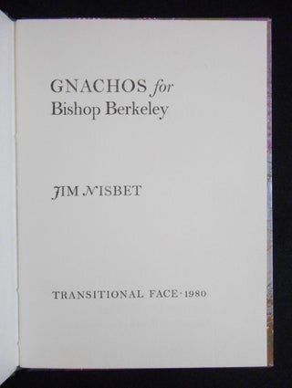 Gnachos for Bishop Berkeley