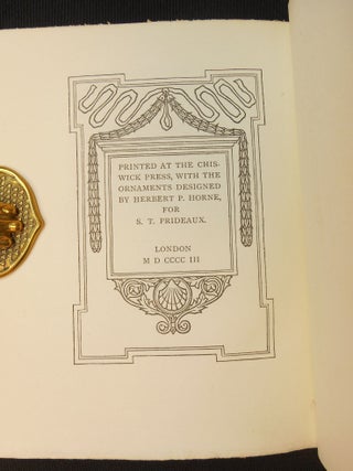 Item #CNBR362 The Elements of Architecture; collected by Henry Wotton Kt from the best Authors...