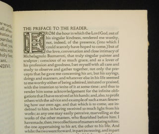 The Life of Michelagnolo Buonarroti; Collected by Ascanio Condivida la Ripa Transone