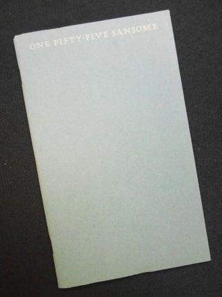 One Fifty-Five Sansome; Being the Story of the Land on which the Industrial Indemnity Building Stands Today