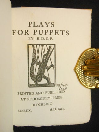Plays for Puppets