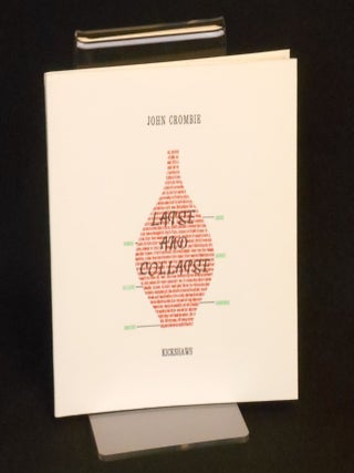 Item #CNBR444 Lapse and Collapse. John Crombie
