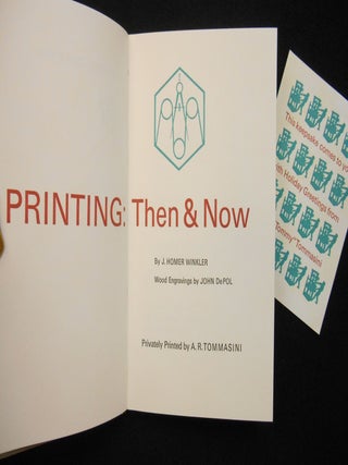 Printing: Then & Now