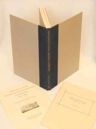 Bibliography of Yosemite, the Central and the Southern High Sierra, and the Big Trees, 1839-1900