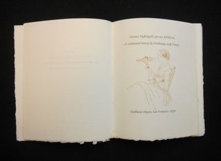 Florence Nightingale's Pet Owl, Athena, A Sentimental History