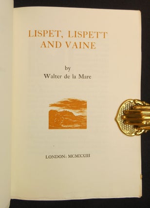 Lispet, Lispett and Vaine
