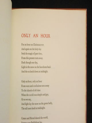 Two Consolations; With an Excerpt from Una Jeffers' English Journal