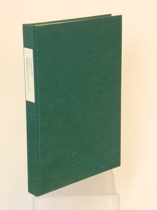 A Typographic Journey; The History of The Greenwood Press and Bibliography, 1934-2000