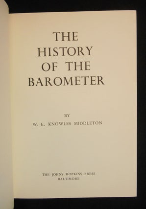 The History of the Barometer