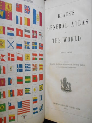 Item #CNGC04 Black's General Atlas of the World, American Edition, Embracing the Latest...