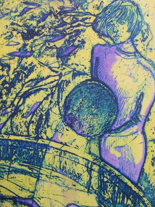 Item #CNJL1240 The Green Woman / Die Grune. Kathleen Jamie, Caroline Saltzwedel, Book Artist