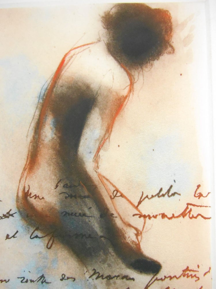 Item #CNJL1259 Writing on the Body; Degas's Words about Drawing the Figure. Edgar Degas, Charles Hobson, Artist.