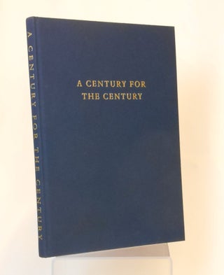 A Century for the Century, Fine Printed Books from 1900 to 1999